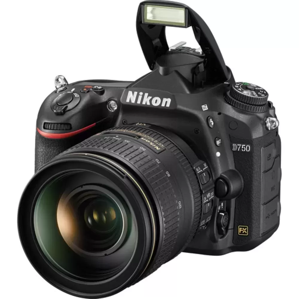 Nikon D750 FX-format Digital SLR Camera w/ 24-120mm f/4G ED VR Auto Focus-S NIKKOR Lens