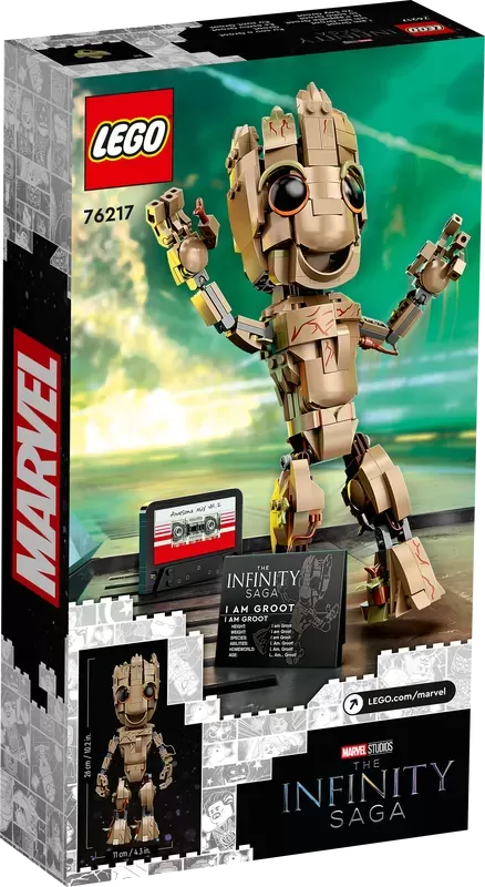 76217 SUPER HEROES MARVEL I AM GROOT