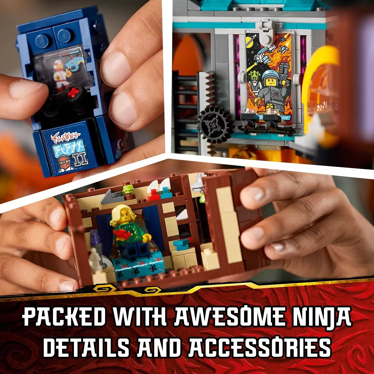 71741 NINJAGO CITY GARDENS