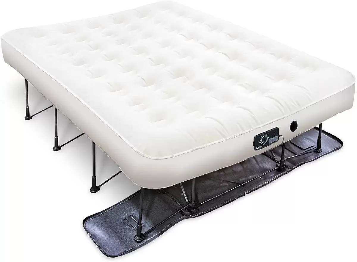 💝(Special discount) Portable and fast inflating Inflatable bed with support🛏️