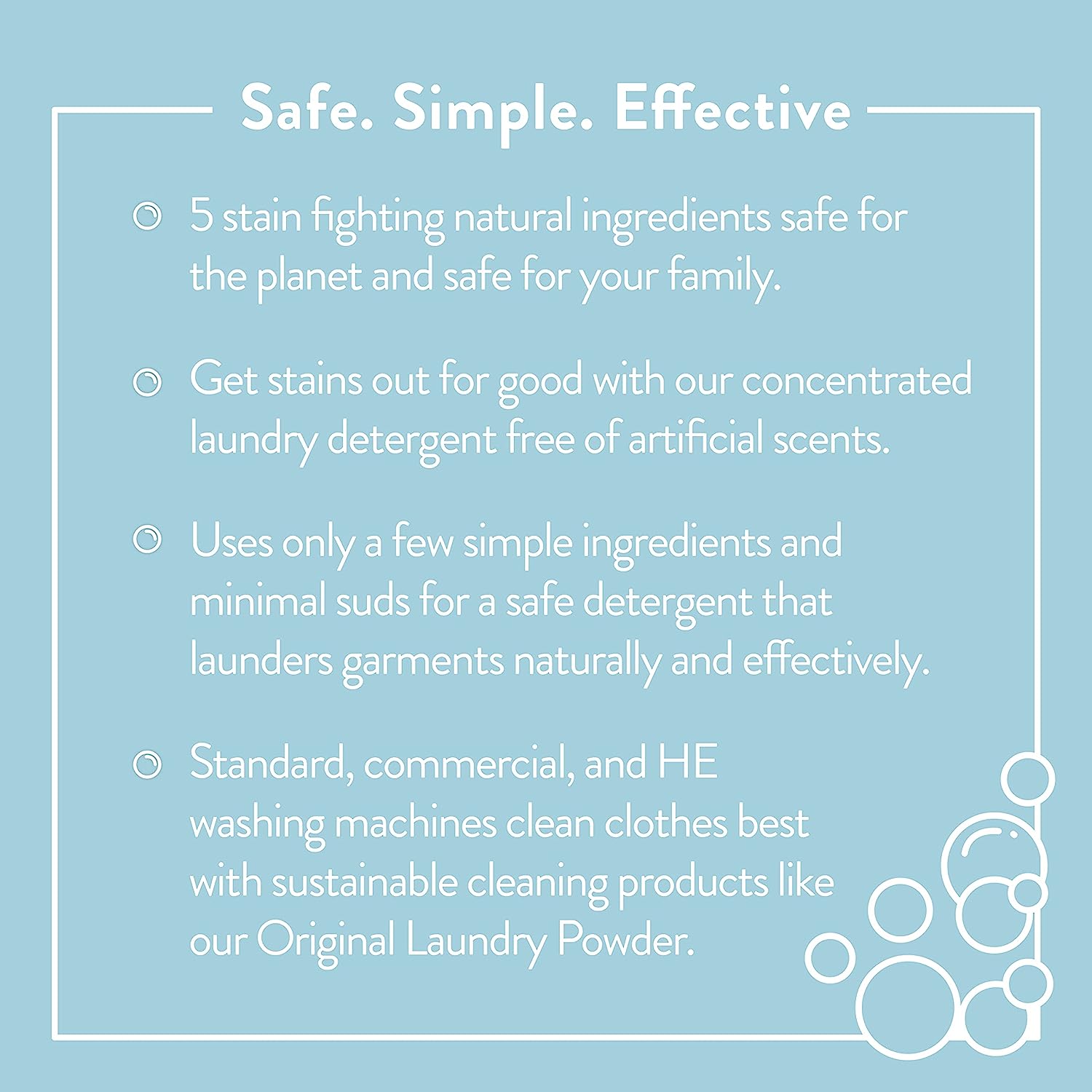 Molly's Suds Original Laundry Detergent Powder | Natural Laundry Detergent Powder for Sensitive Skin | Earth-Derived Ingredients, Stain Fighting | 120 Loads (Citrus Grove)