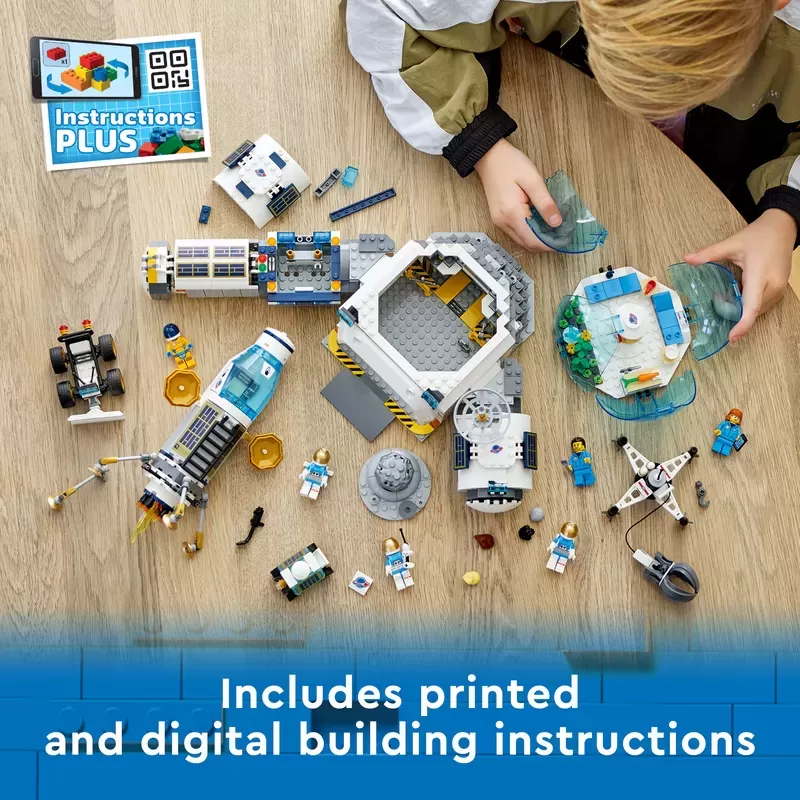 CITY LUNAR RESEARCH BASE 60350 BUILDING KIT