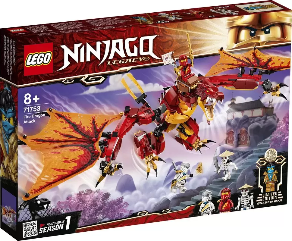 NINJAGO 71753 FIRE DRAGON ATTACK