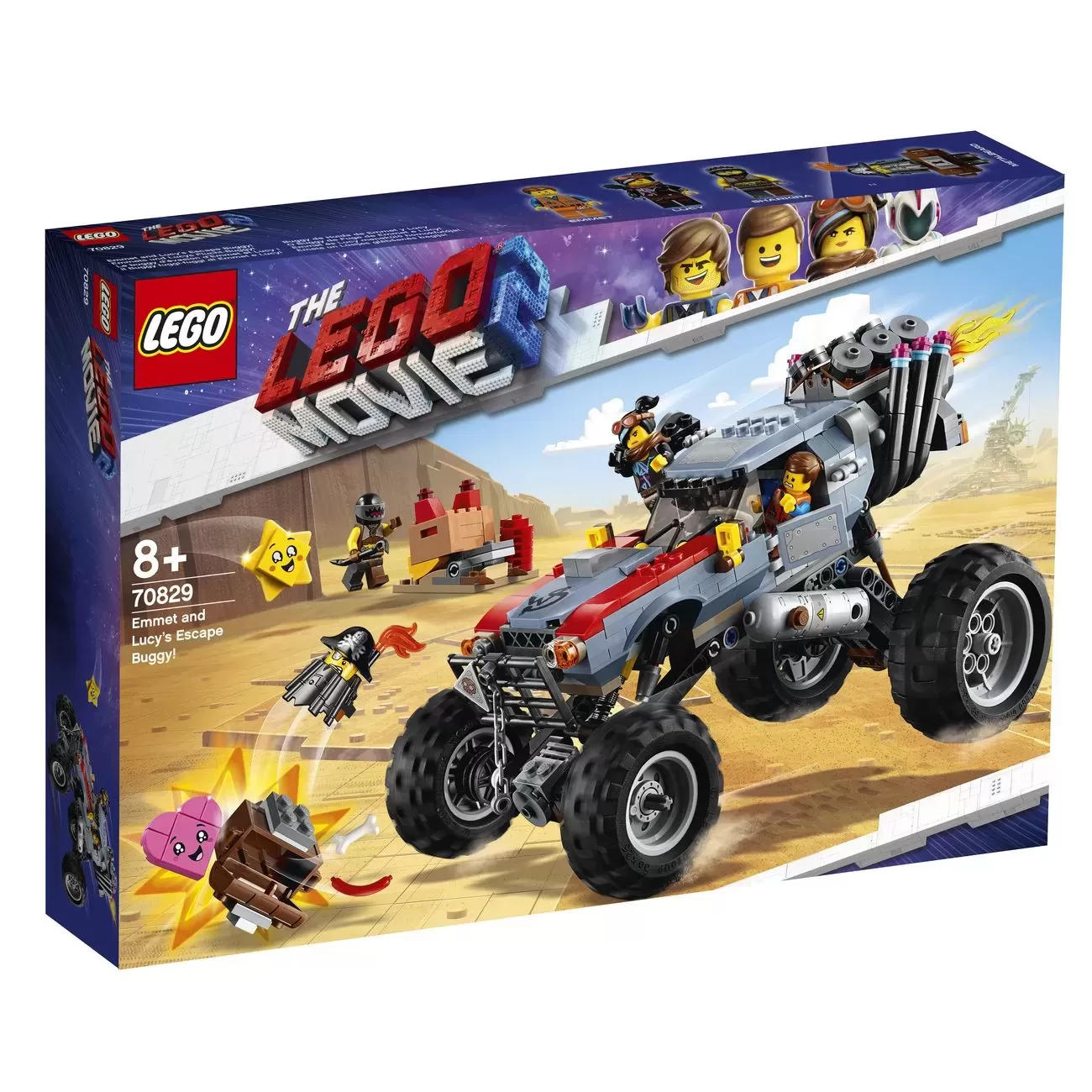 70829  MOVIE 2 EMMET AND LUCYS ESCAPE BUGGY