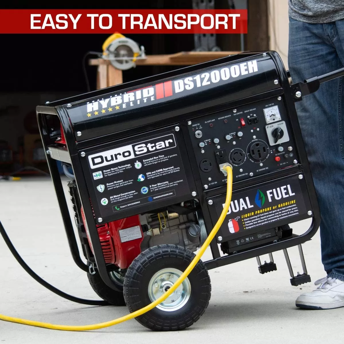 Duro Max DS12000EH Portable Generator