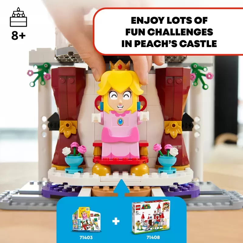 71408 SUPER MARIO PEACH'S CASTLE EXPANSION SET