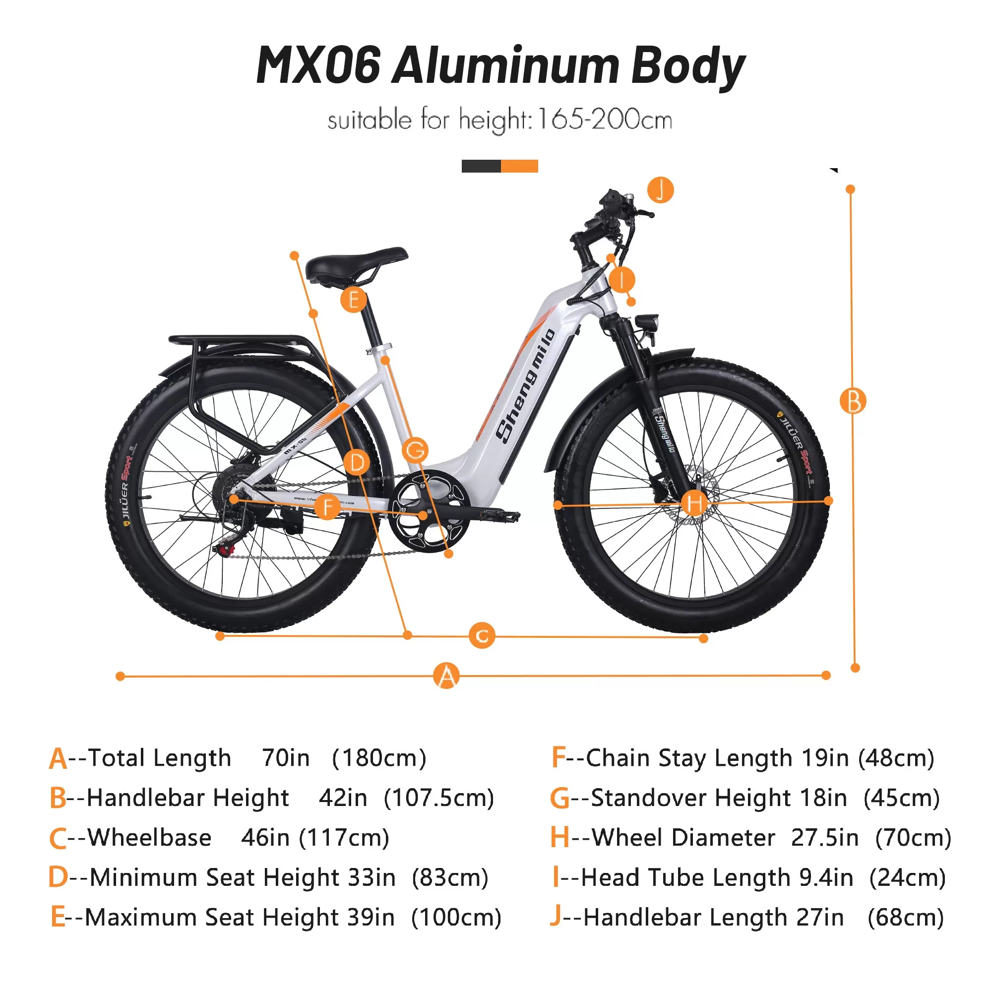 E-Bike MX06 48V 17.5Ah 500W Motor SAMSUNG BATTERY 90KM RANGE