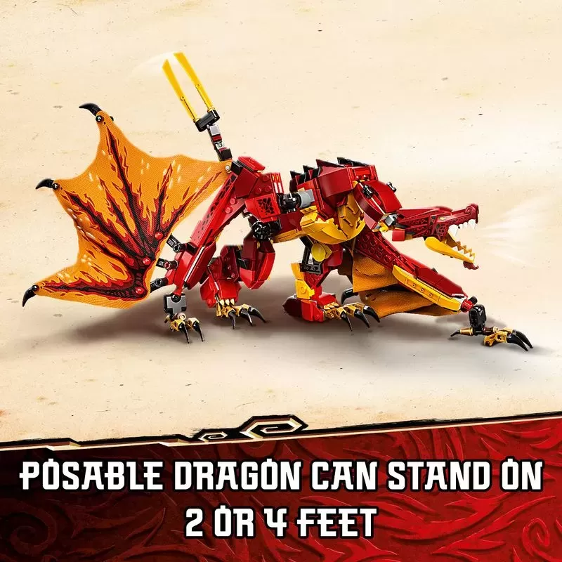 NINJAGO 71753 FIRE DRAGON ATTACK