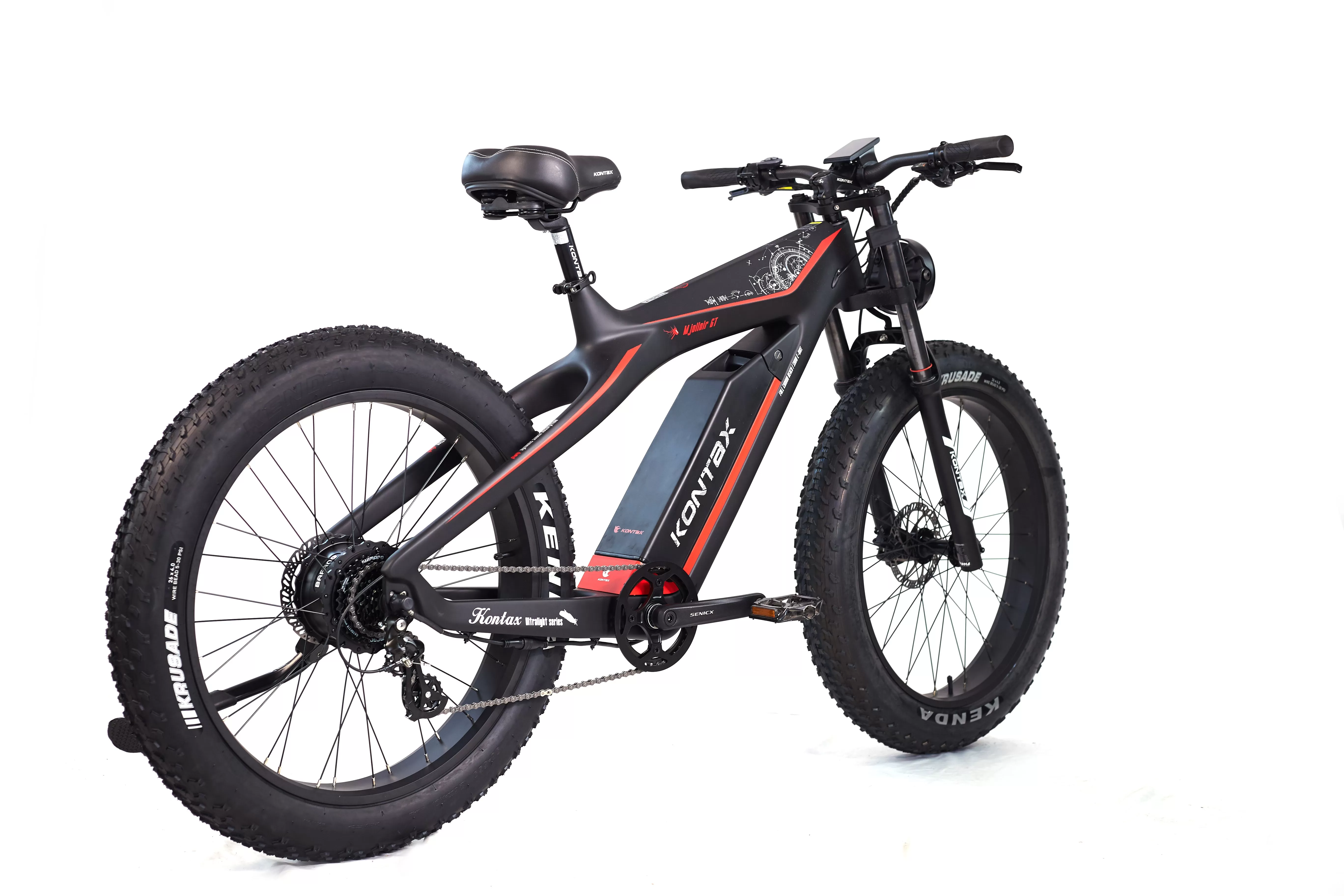 E-Bike Kontax ES1000 Beach ebike 48V 25A 1500W Motor 2023 upgraded model