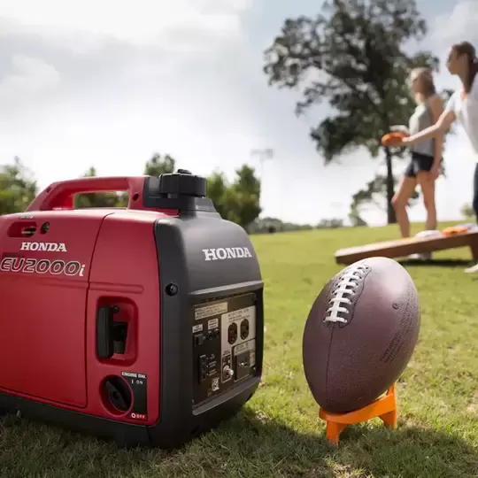 2200-Watt Recoil Start Gasoline Powered Inverter Generator with 20 Amp Outlet
