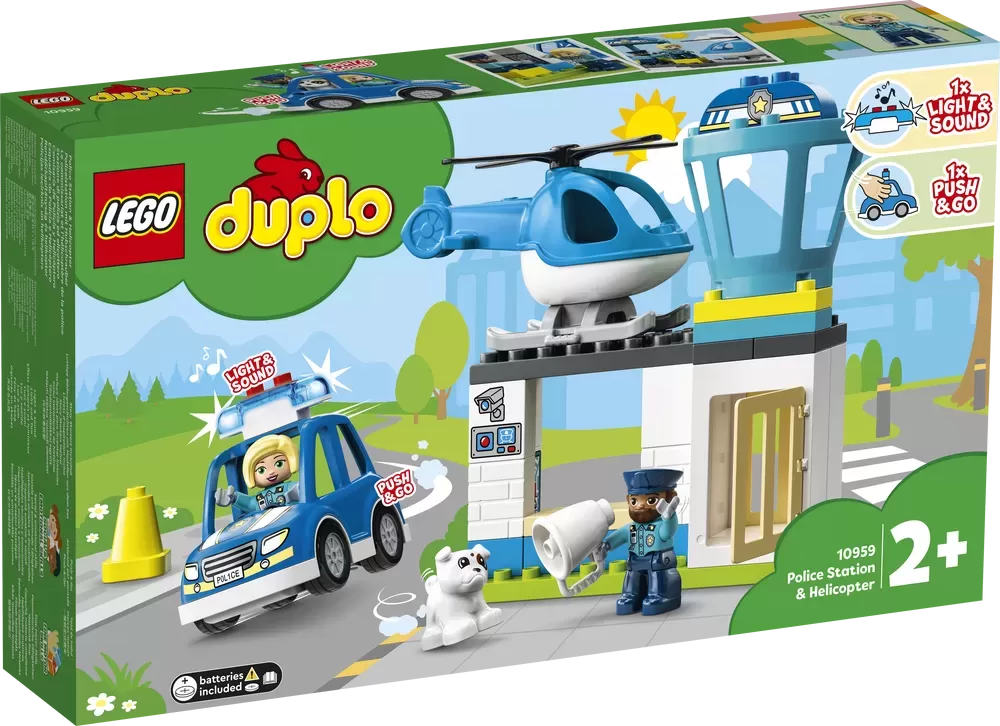 10959 DUPLO POLICE STATION & HELICOPTER