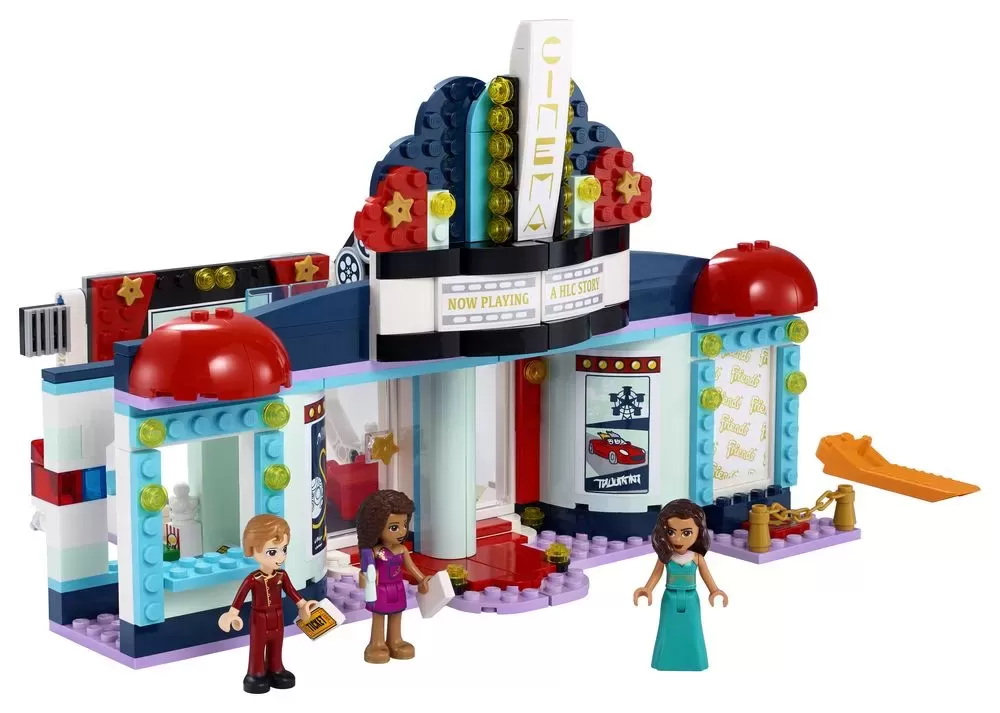 41448 FRIENDS HEARTLAKE CITY MOVIE THEATER