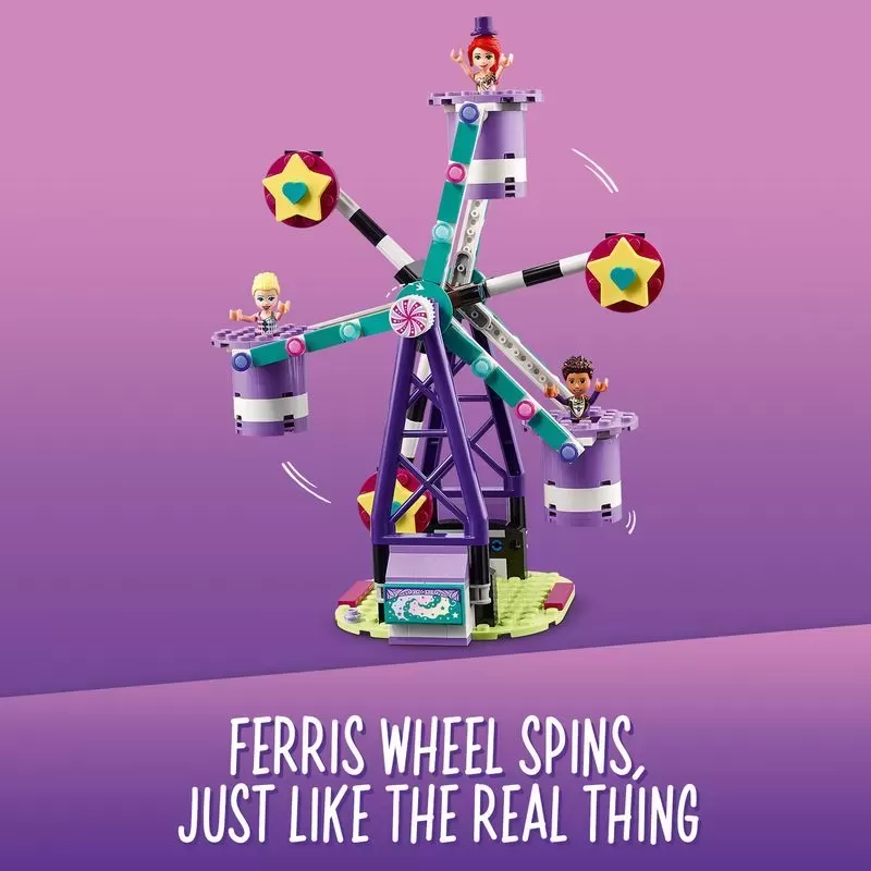 41689 FRIENDS MAGICAL FERRIS WHEEL AND SLIDE