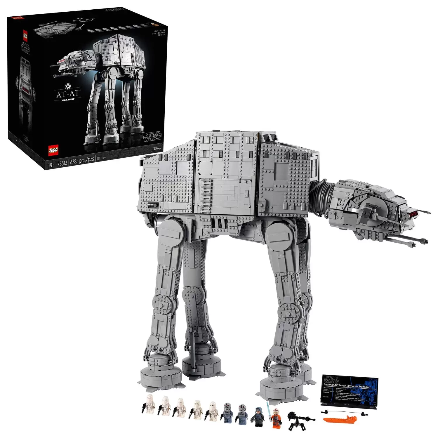 Star Wars AT-AT 75313 Ultimate Collector Series Building Kit (6,785 Pieces)