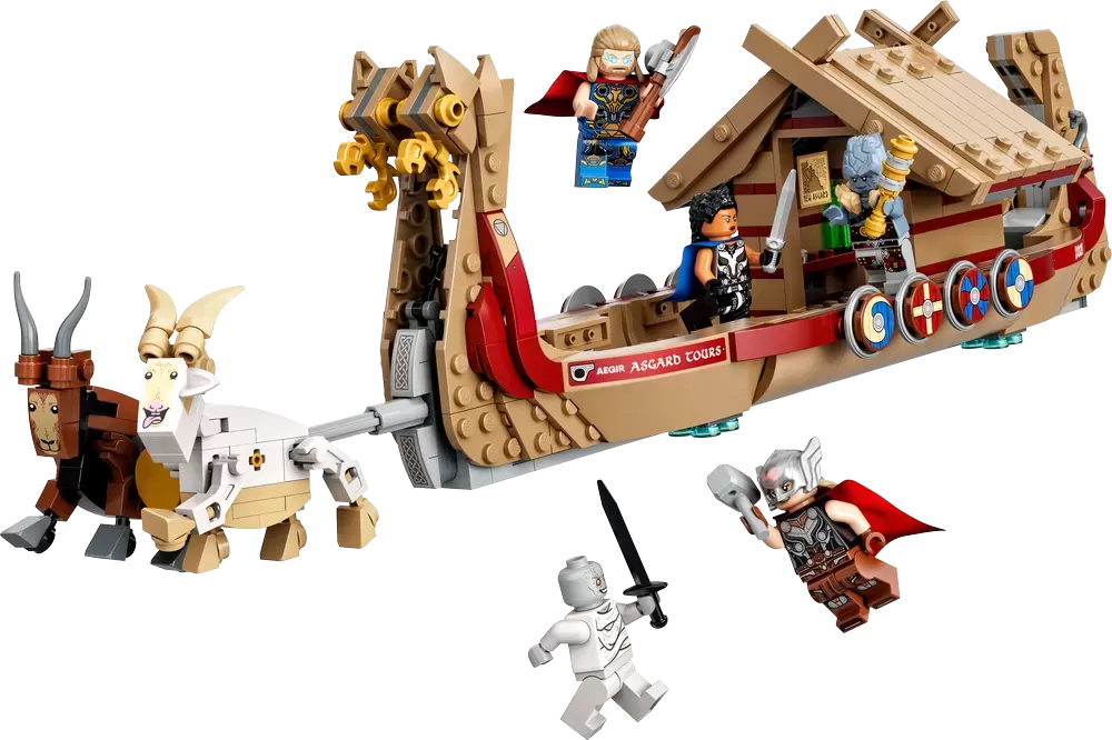 76208 SUPER HEROES MARVEL THOR THE GOAT BOAT