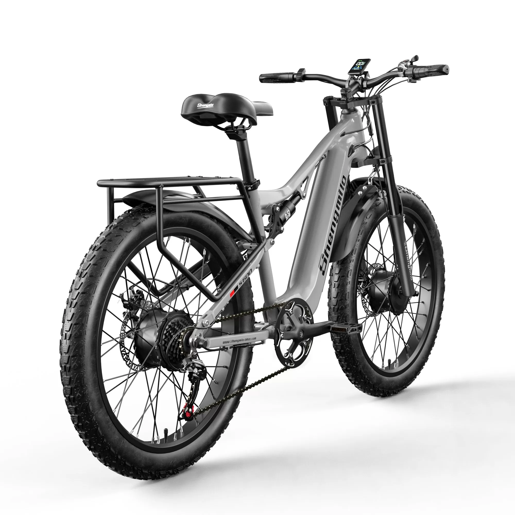 E-Bike S600 48V 17.5Ah 1000*2 Front And Rear Dual-drive High-performance Motors
