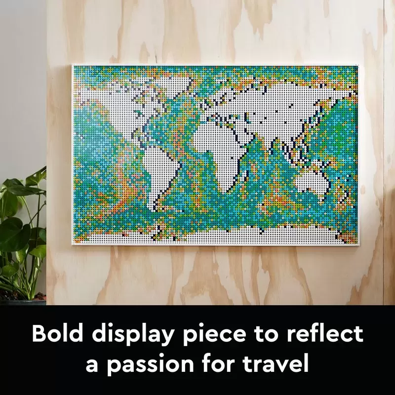 31203 ART WORLD MAP