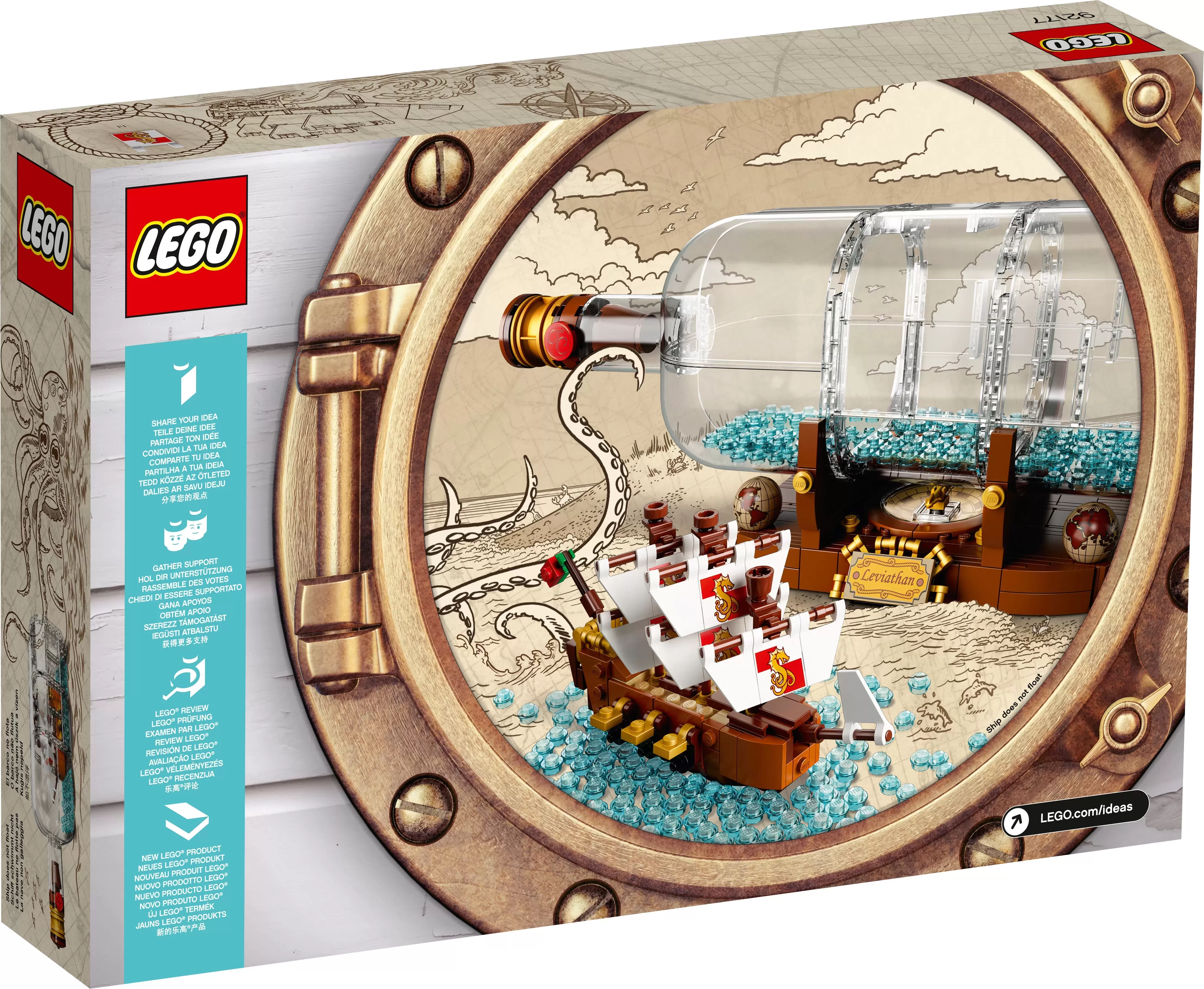 92177 SHIP IN A BOTTLE V29