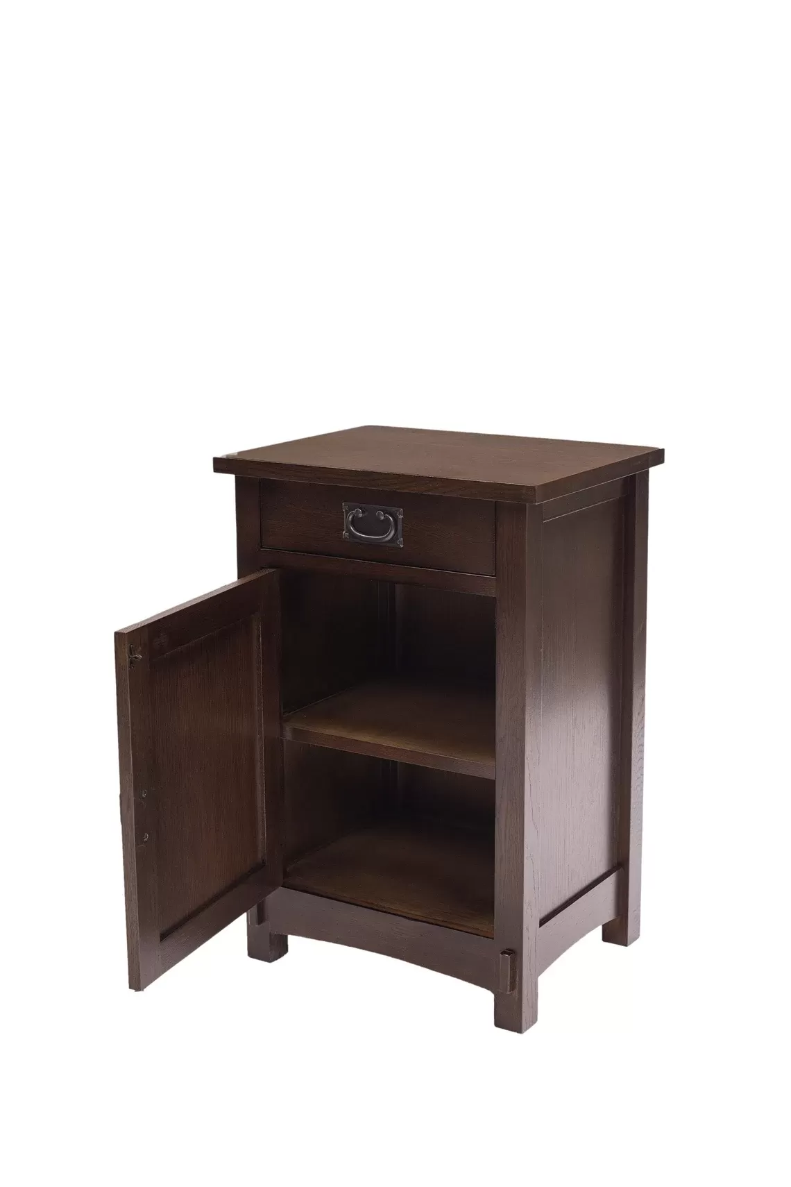 Mission Quarter Sawn Oak 1 DOOR, 1 DRAWER NIGHTSTAND
