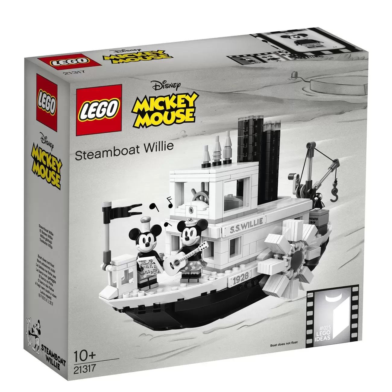 21317 IDEAS STEAMBOAT WILLIE