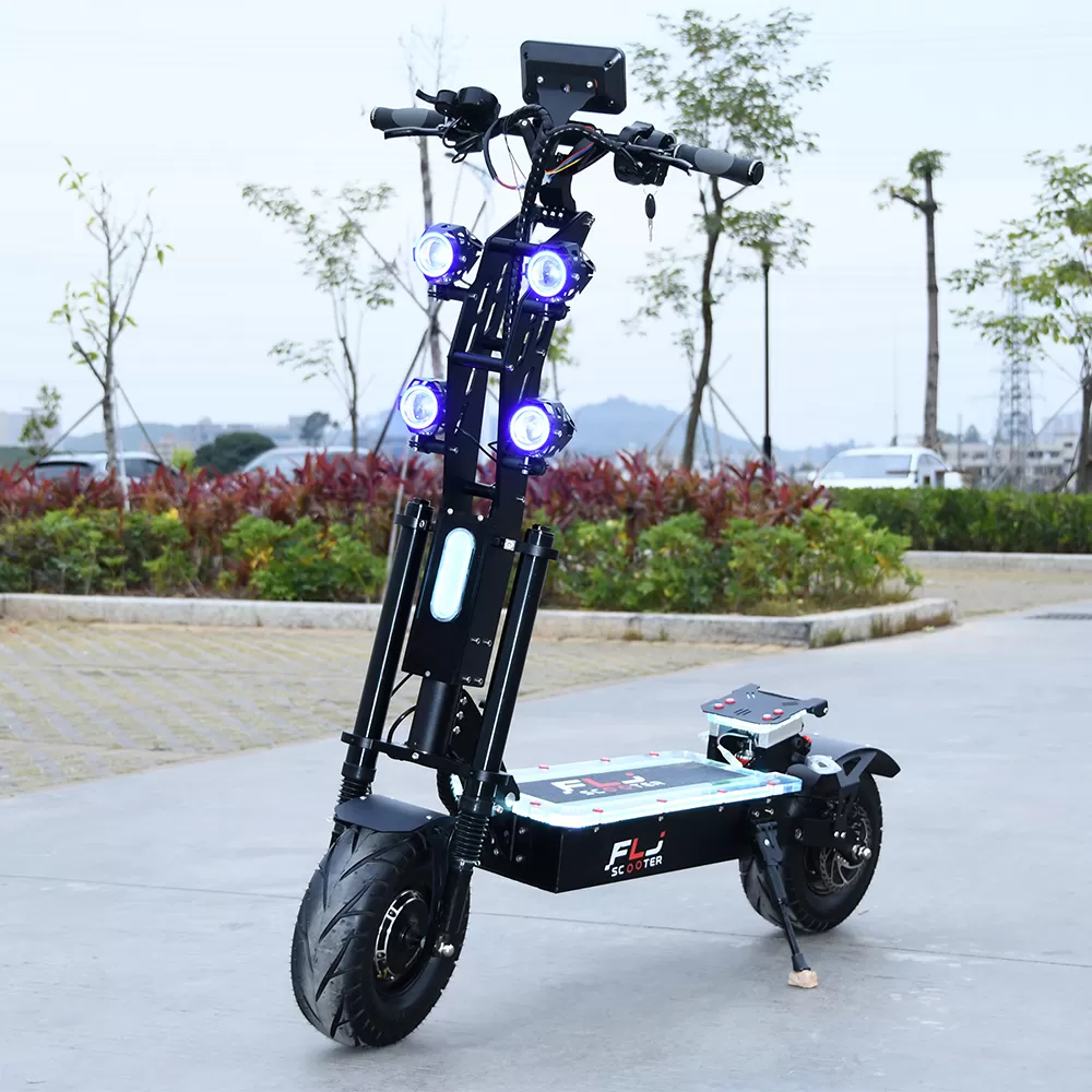 (ð¥Limited Time Sale) Upgraded SK2 72V 8000W 13inch fat wheel best electric Scooter E scooters