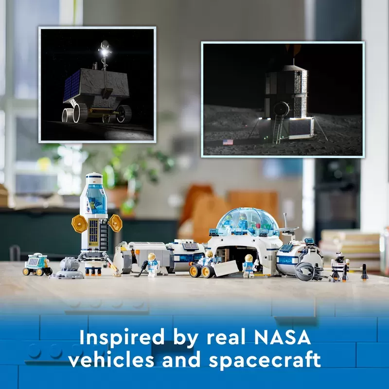 CITY LUNAR RESEARCH BASE 60350 BUILDING KIT