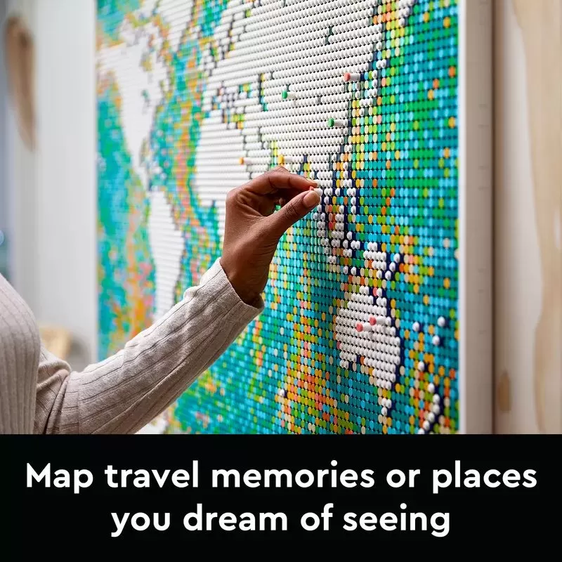 31203 ART WORLD MAP