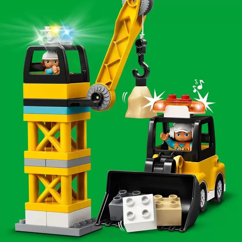 10933 DUPLO TOWER CRANE AND CONSTRUCTION