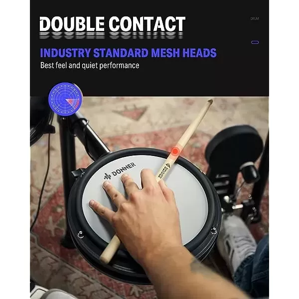 🔥Hot Sale Now🔥 DED-200 Electric Drum Sets