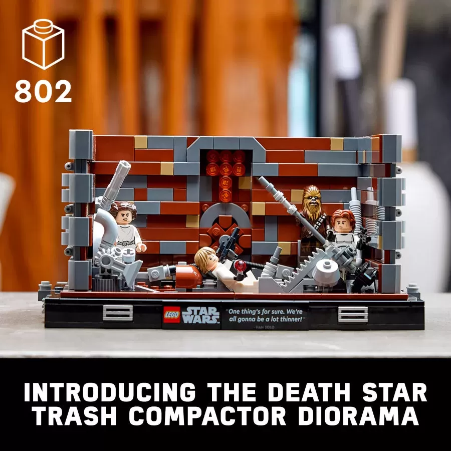 75339 STAR WARS DEATH STAR TRASH COMPACTOR DIORAMA