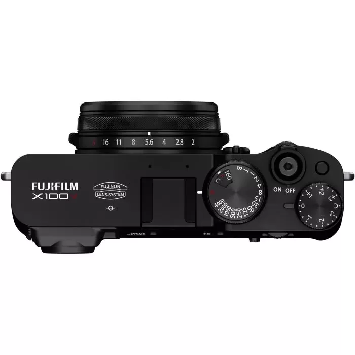 FUJIFILM X100V Digital Camera | Black with 32GB Memory Card, Cleaning Kit, Flexible Tripod & Camera Bag Bundle