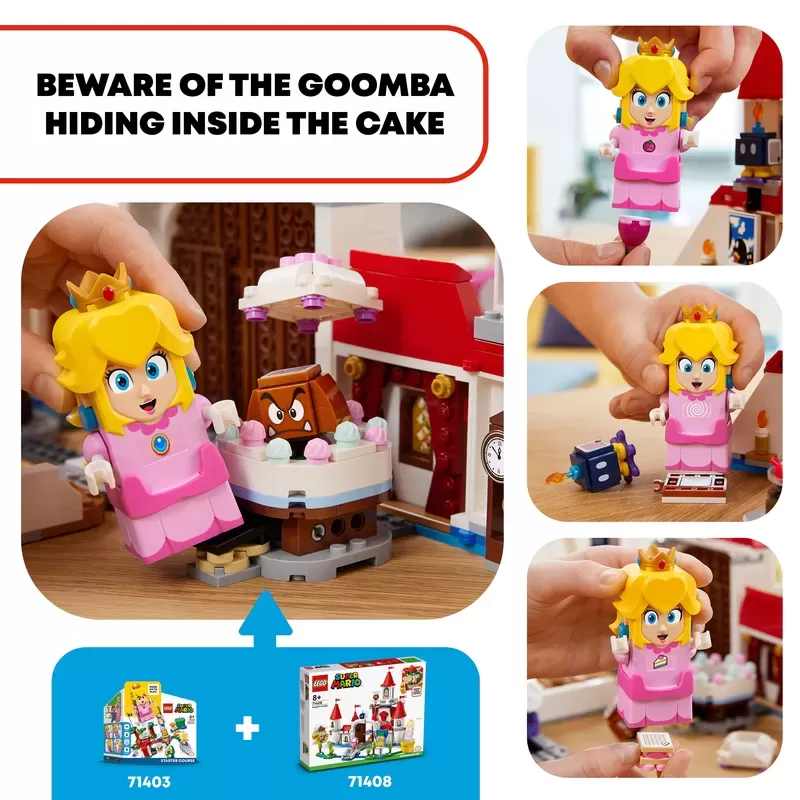 71408 SUPER MARIO PEACH'S CASTLE EXPANSION SET
