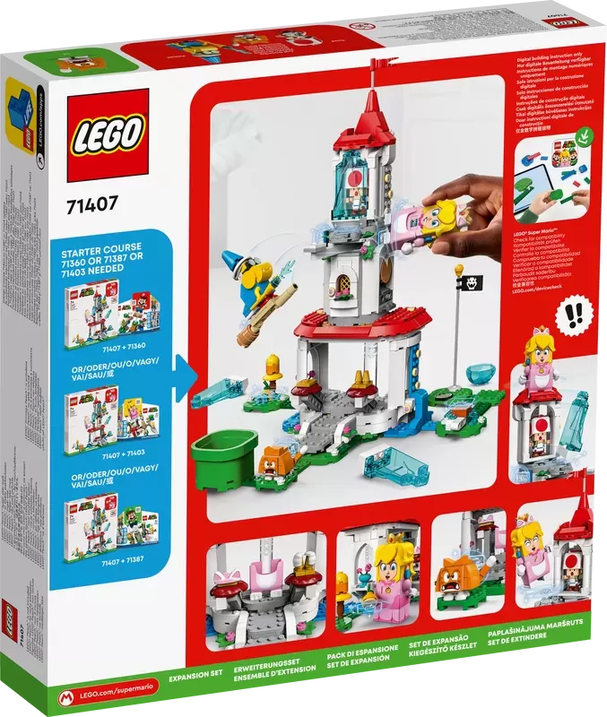 71407 SUPER MARIO CAT PEACH SUIT AND FROZEN TOWER EXPANSION SET