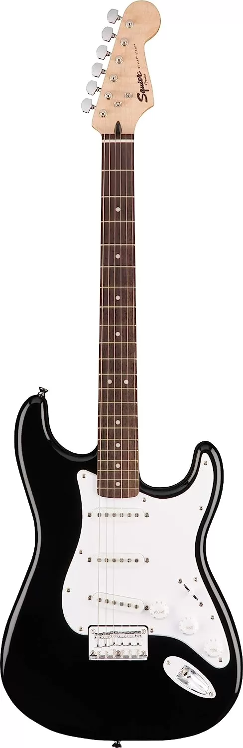 Fender Squier Stratocaster - Sunburst Bundle with Frontman 10G Amp, Gig Bag, Instrument Cable, Tuner, Strap, Picks, Fender Play Online Lessons, Instructional Book, and Austin Bazaar Instructional DVD
