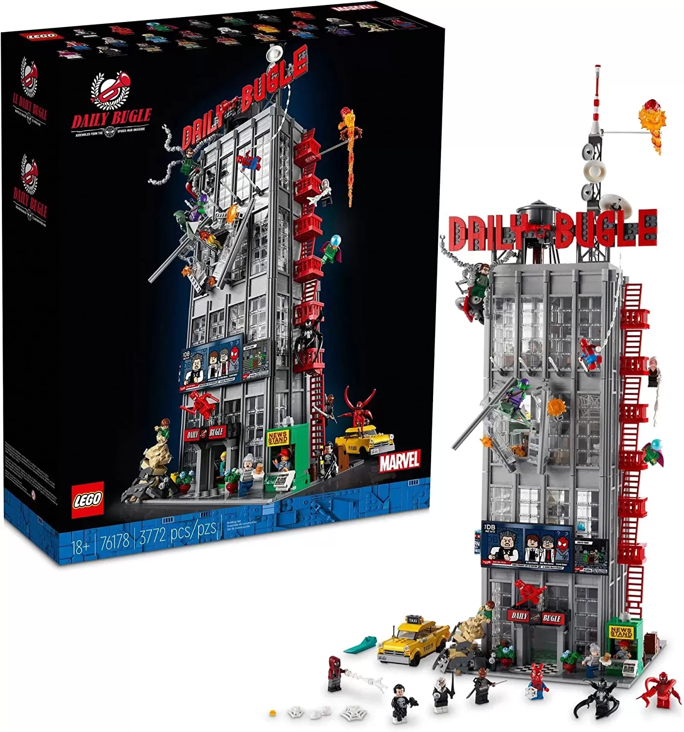 Marvel Super Heroes Daily Bugle 76178 Building Set for Adults (3772 Pieces)