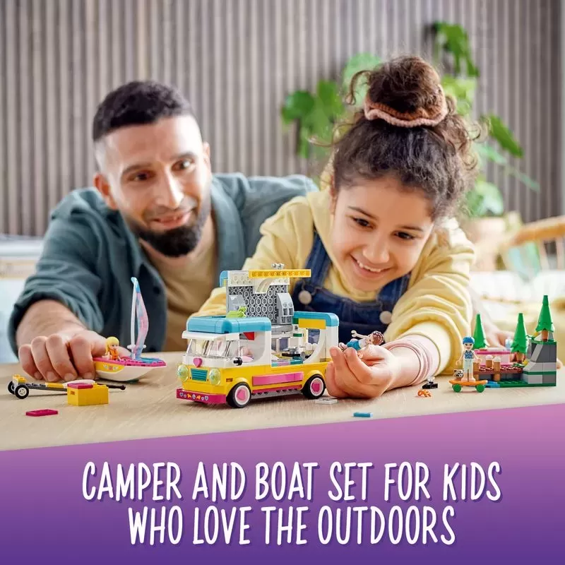 41681 FRIENDS FOREST CAMPER VAN AND SAILBOAT