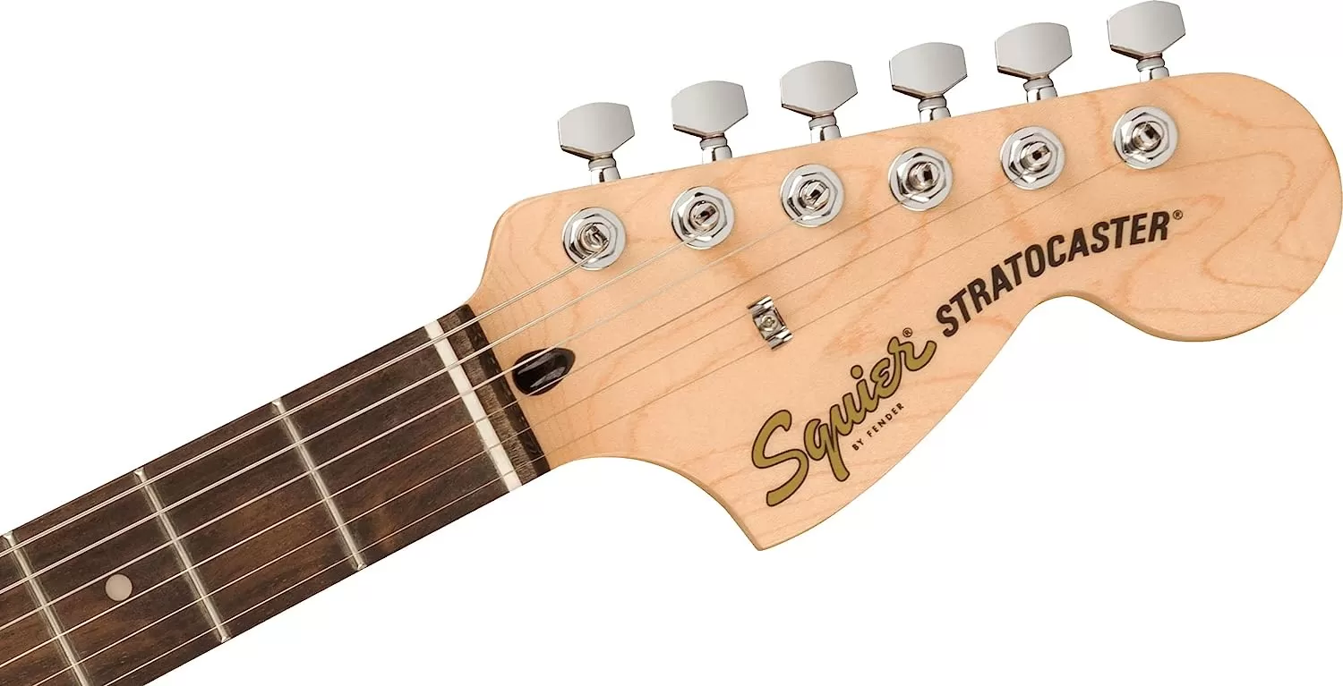 Fender Squier Stratocaster - Sunburst Bundle with Frontman 10G Amp, Gig Bag, Instrument Cable, Tuner, Strap, Picks, Fender Play Online Lessons, Instructional Book, and Austin Bazaar Instructional DVD