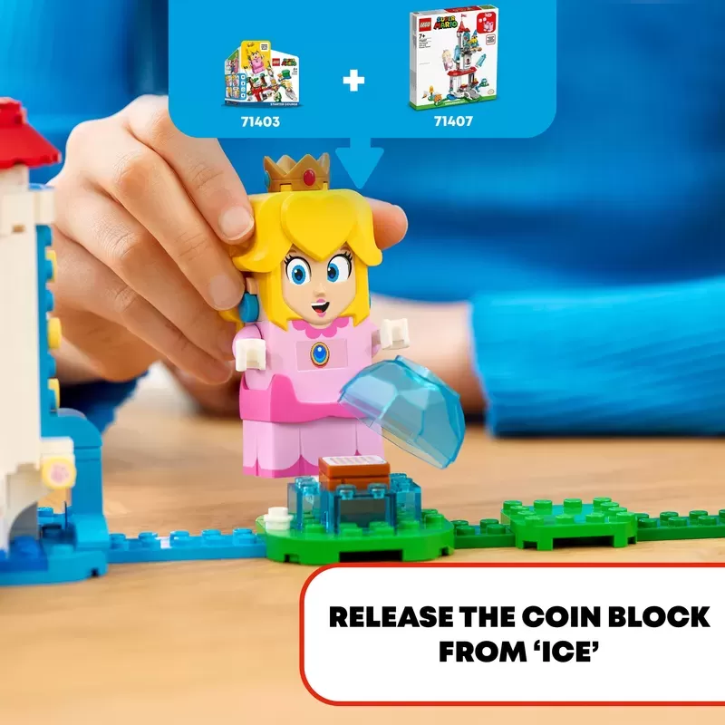 71407 SUPER MARIO CAT PEACH SUIT AND FROZEN TOWER EXPANSION SET