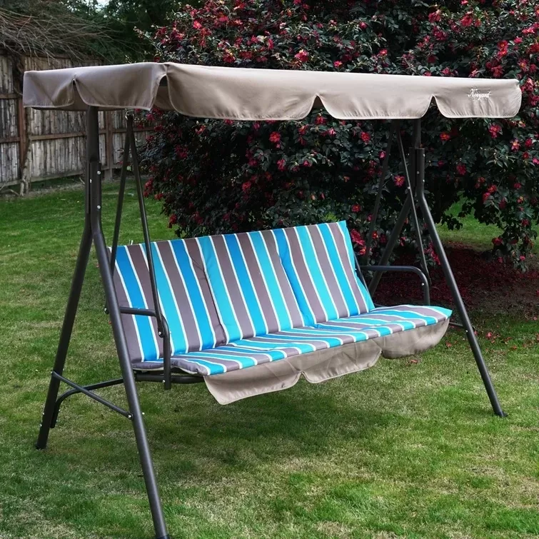 Otterburn Patio Porch Swing with Stand