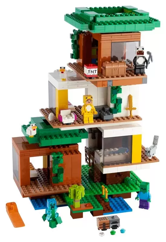 MINECRAFT 21174 THE MODERN TREEHOUSE