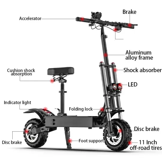 🔥Today Only $39.99🔥Transformer Remote Control Folding Scooter Flash sale【free shipping today】