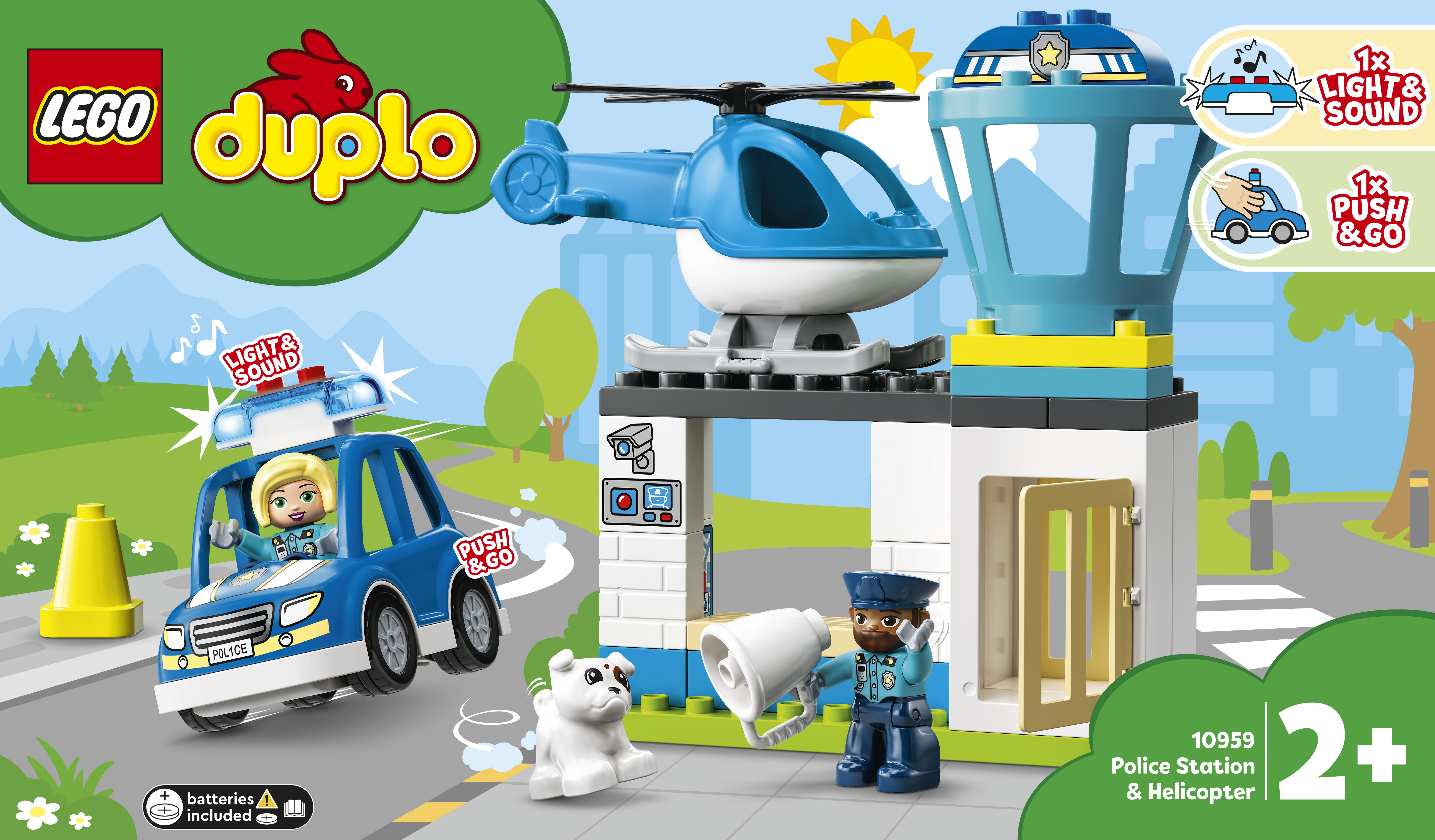 10959 DUPLO POLICE STATION & HELICOPTER