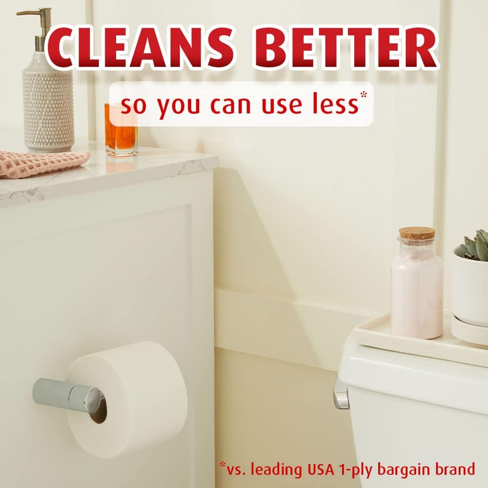 Charmin Ultra Strong Clean Touch Toilet Paper, 18 Family Mega Rolls = 90 Regular Rolls
