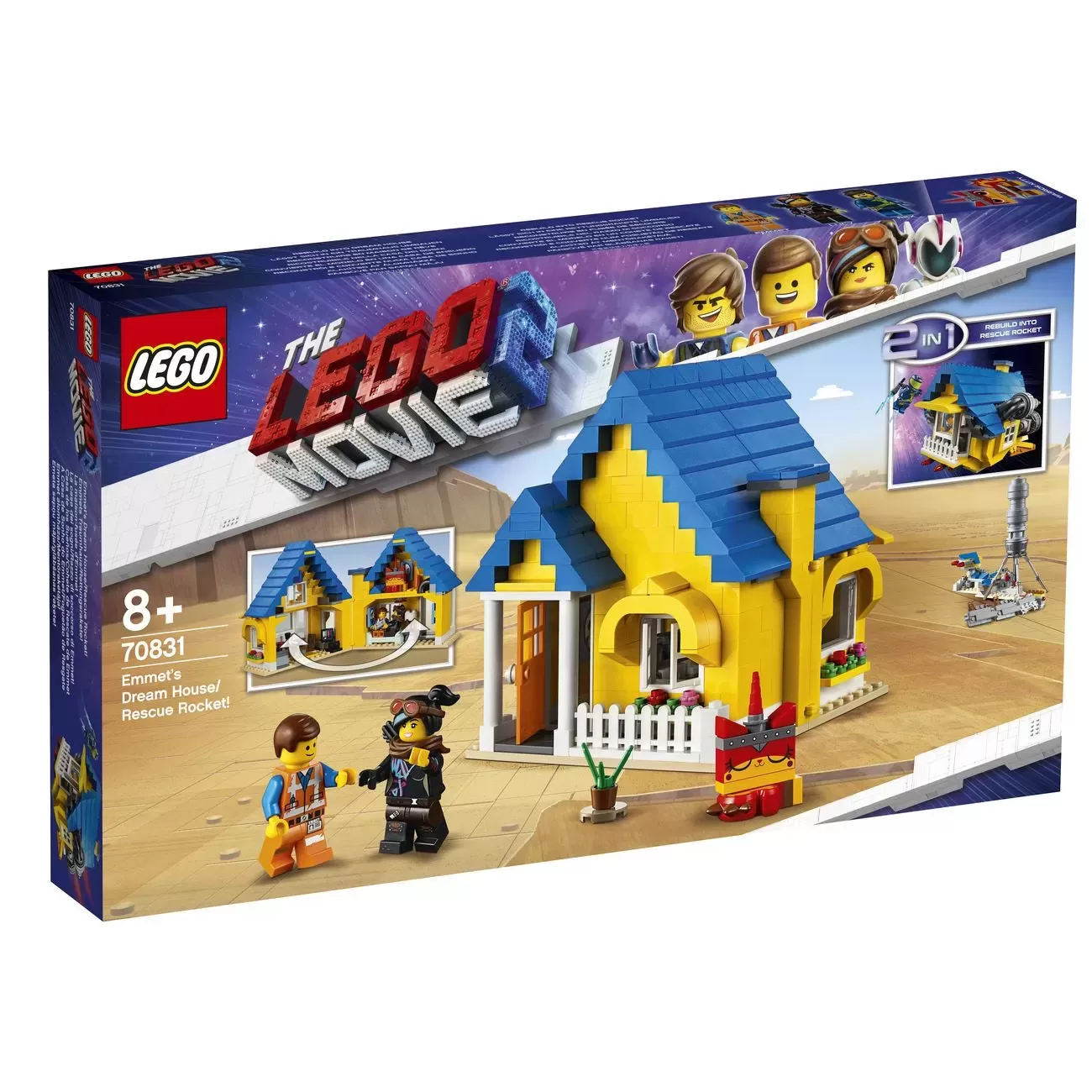70831  MOVIE 2 EMMETS DREAM HOUSE RESCUE ROCKET