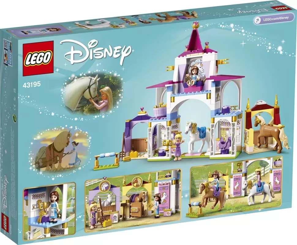 43195 DISNEY PRINCESS BELLE AND RAPUNZELS ROYAL STABLES