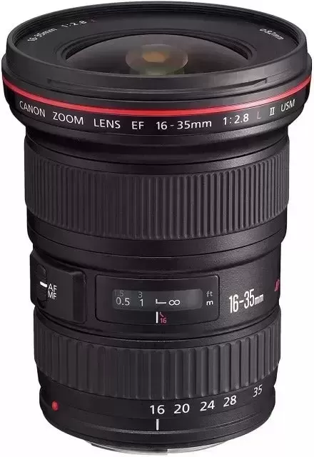 EF 16-35mm F/2.8L Ll USM Zoom Lens For Canon EF Cameras