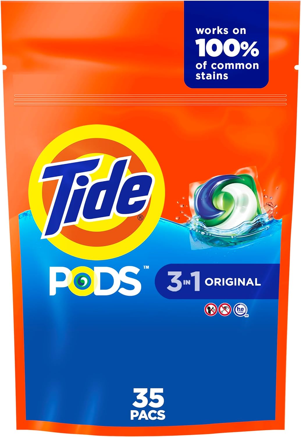 Tide PODS Laundry Detergent Soap Pods, Spring Meadow, 81 count