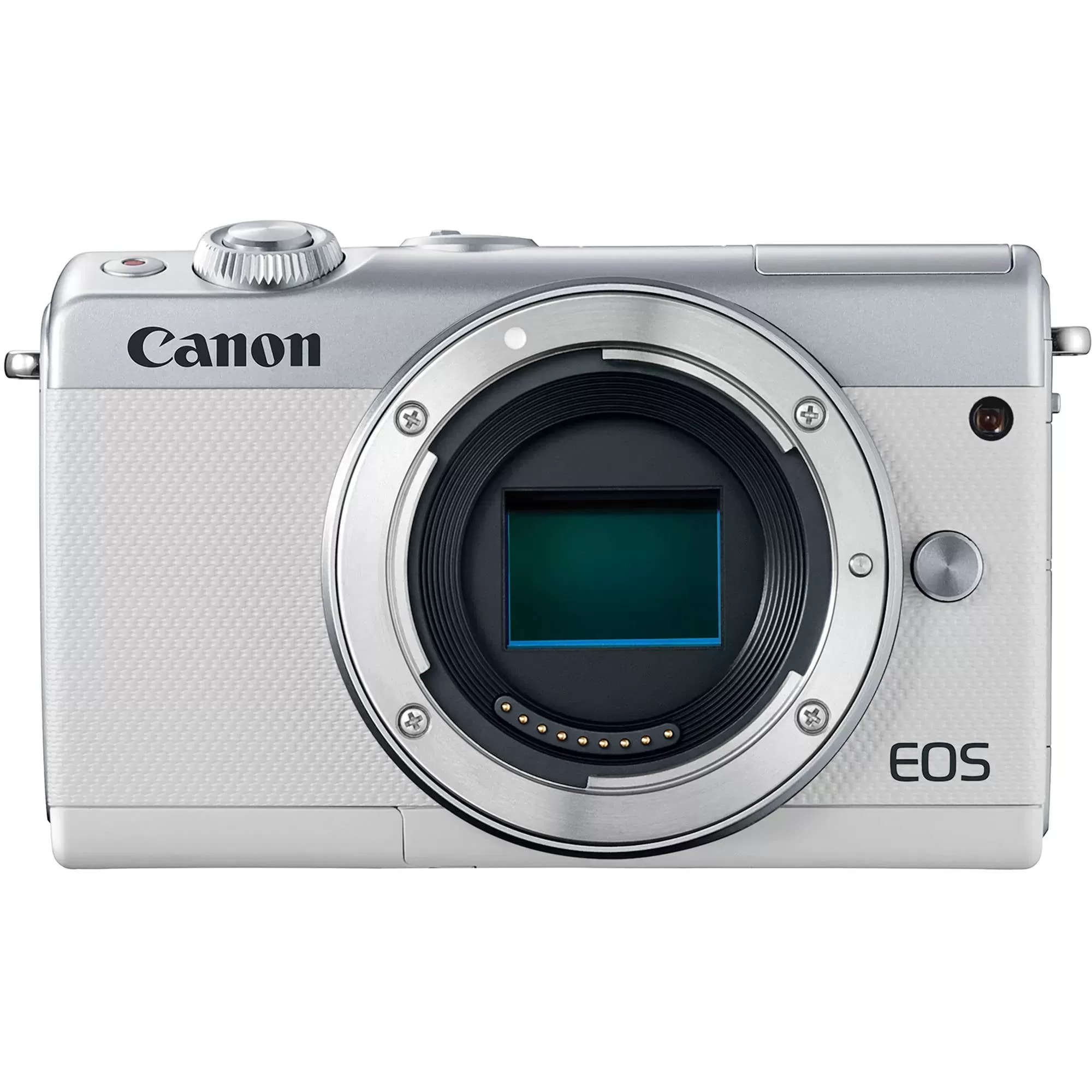 Canon EOS M100 Mirrorless Digital Camera with 15-45mm Lens | White