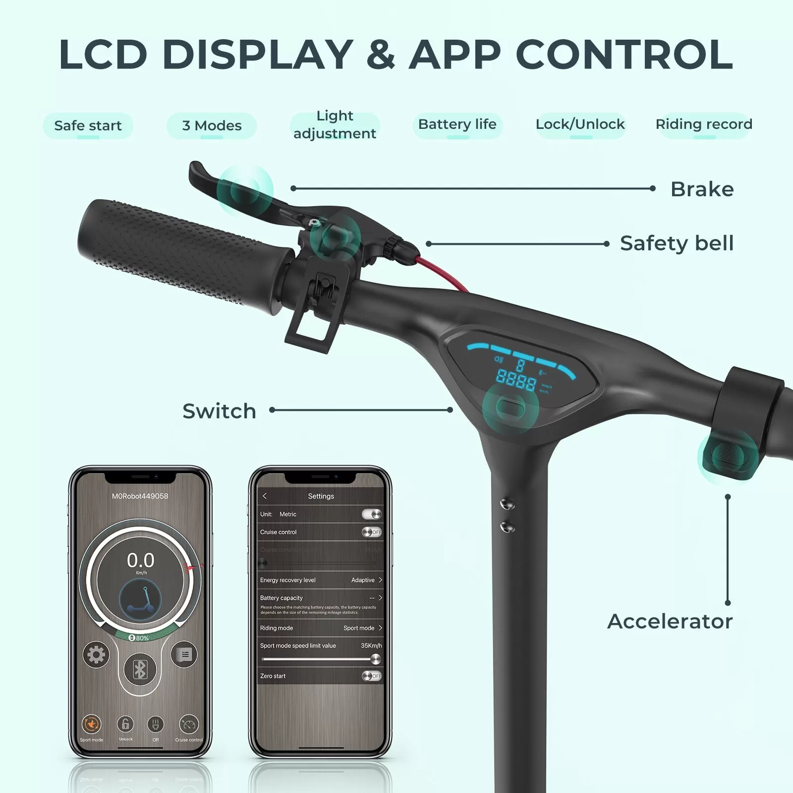 Exclusive i9 Max Motorized Foldable Electric Scooter For Adults