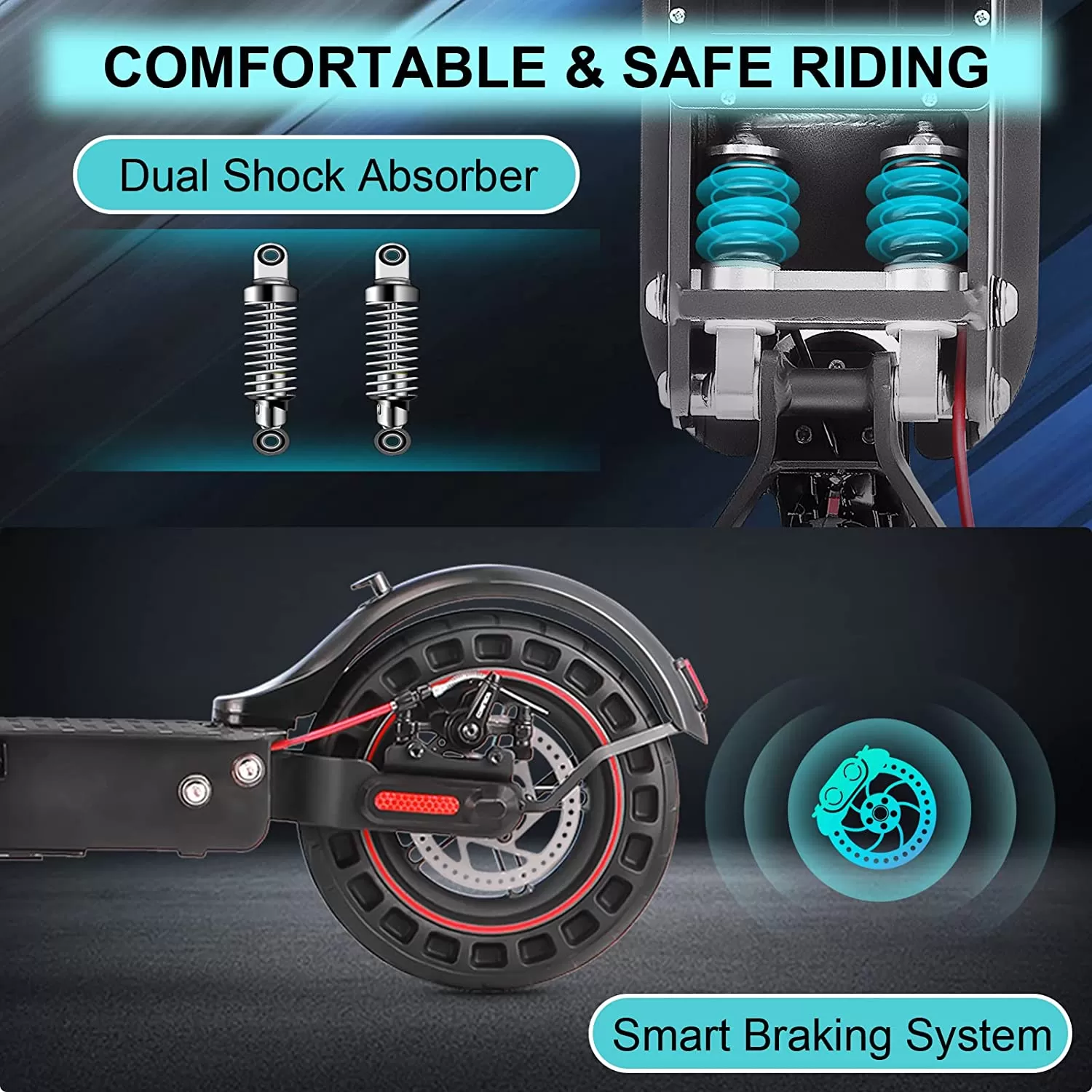 Exclusive i9 Max Motorized Foldable Electric Scooter For Adults